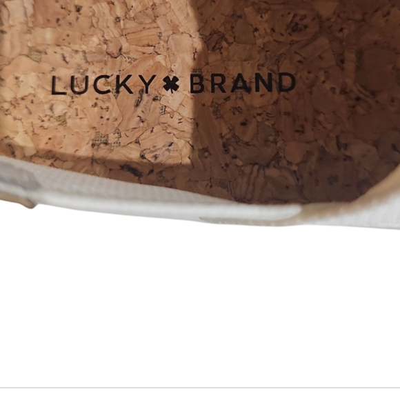 LUCKY BRAND Women's Talena Knit Lace-Up Sneakers EUC Sz 6 - Picture 13 of 14